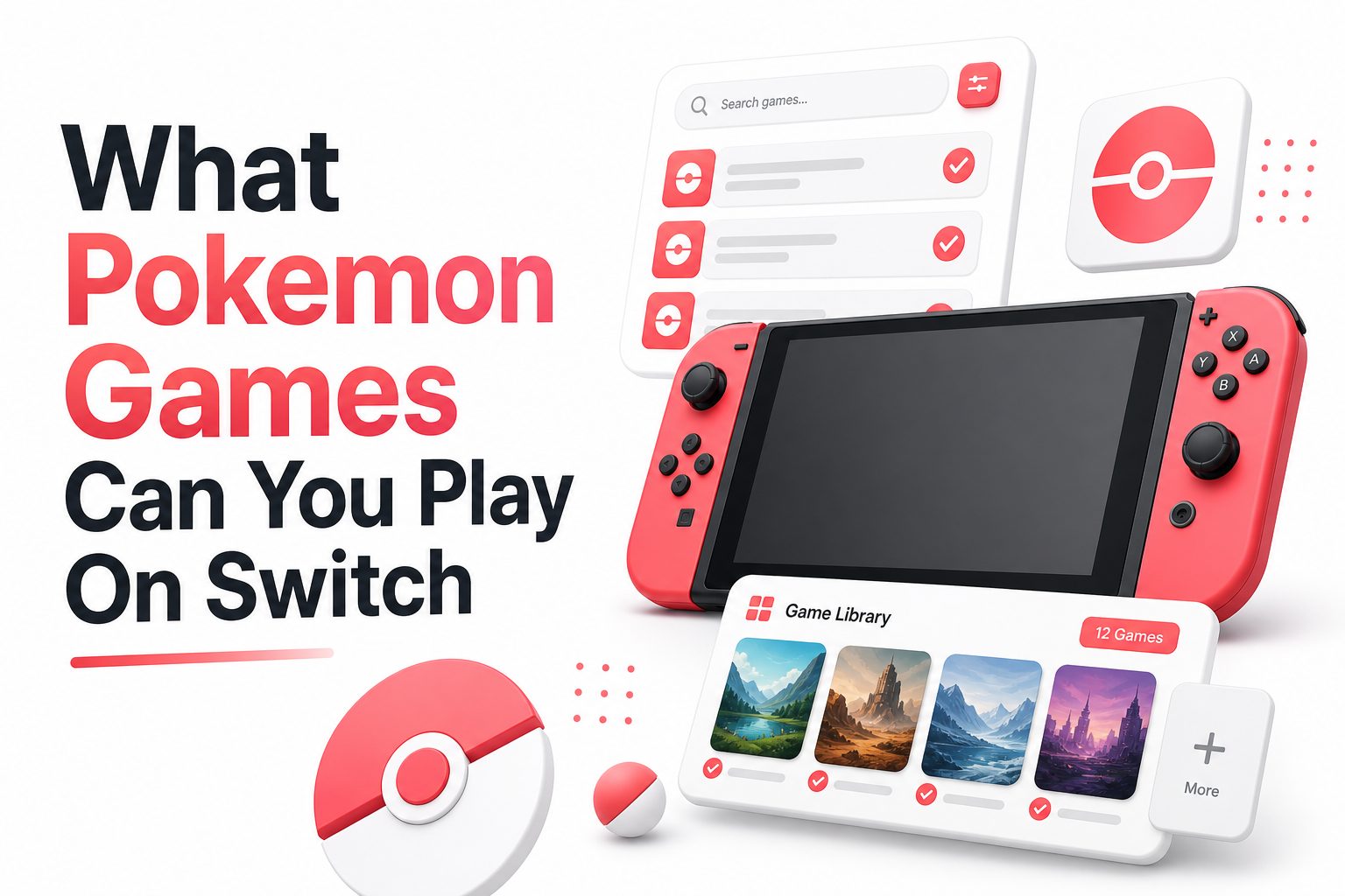 what-pokemon-games-can-you-play-on-switch-e977 Nintendo Switch showing multiple Pokemon games available to play